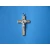 Krzyż metalowy z medalem Św.Benedykta 12 cm.Wersja Lux.Drzewo oliwne